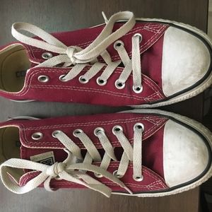 Unique Maroon Converse